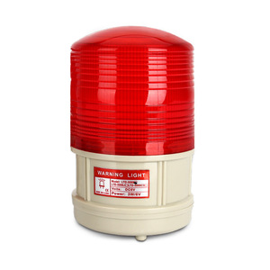 LTD-5088 ไฟเตือน LED กระพริบ ไฟเตือนแม่เหล็กติดตั้งภายนอก ตัวเรือนพลาสติก 3W 6V ฝาครอบสีแดง มองเห็นได้ชัดเจน - Product Image 4