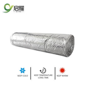 Lámina de aluminio reforzada con escudo térmico Aislamiento reflectante de múltiples láminas Aislamiento de lámina de algodón flexible <span class=keywords><strong>Multicapa</strong></span> para ático - Product Image 4