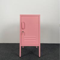 Table de chevet en acier Design moderne nordique pliable chevet maison casier de rangement armoire en métal pour chambre et salle à manger