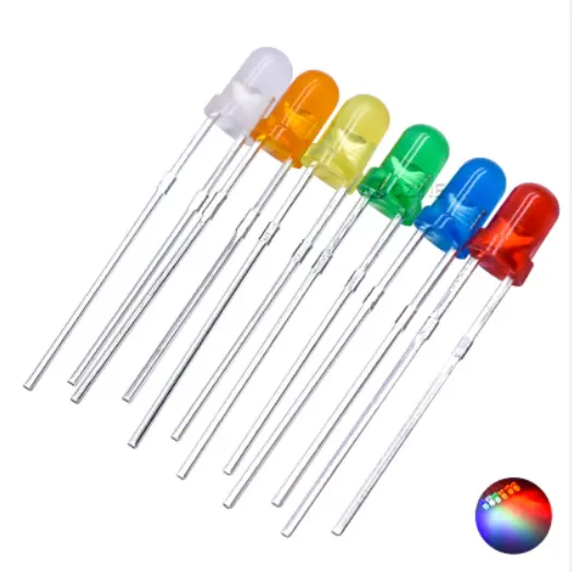 Hoch helle diffuse Diode LED rote 5mm LED-Diode