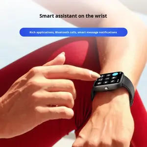 Montre connectée GTS6 transfrontalière avec intégration de protocole SDK <span class=keywords><strong>d</strong></span>'appel, écran tactile sans fil, fréquence cardiaque, oxygène sanguin, santé - Product Image 3