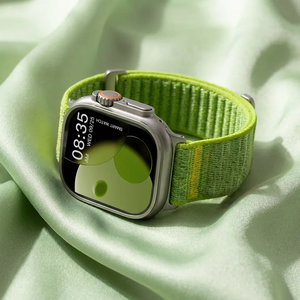 Nueva Correa de Reloj de Nailon con Diseño de Ondas para <span class=keywords><strong>Apple</strong></span> <span class=keywords><strong>Watch</strong></span> Series 11/10/9/8/<span class=keywords><strong>7</strong></span>, Correa Suave de 46mm 49mm 45mm 44mm, Brazalete Deportivo Ultra - Product Image 5