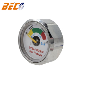 Đồng Hồ Đo Áp Suất Cao <span class=keywords><strong>1</strong></span> Inch, Áp Kế Mini 25Mm M10x1 / BSPP / <span class=keywords><strong>NPT</strong></span> Cho Súng Hơi Pcp - Product Image 4