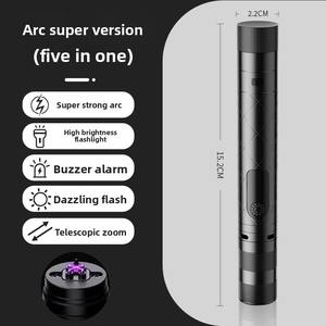 Bâton <span class=keywords><strong>de</strong></span> défense personnel portable en alliage, légal, anti-agression, avec arc électrique - Product Image 6