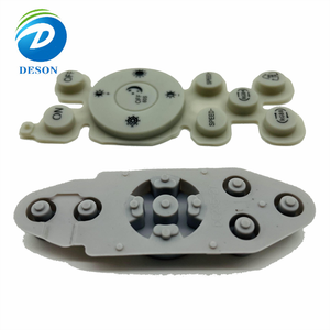 Deson tùy chỉnh TV điều hòa không khí Bàn phím không thấm nước mềm <span class=keywords><strong>Silicone</strong></span> Quilt nút điện dung nút Sticker - Product Image 4