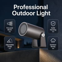 Lampu Sorot Eksterior Anti Silau Crane 2W Warm White dengan Kontrol Sinar Presisi untuk Penerangan Lanskap Luar Ruangan, Halaman, dan Jalan Setapak