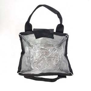 Personalizado ligero resistente al agua lavable marrón térmico Tyvek Material aislado reutilizable refrigerador bolsas de almuerzo para mujeres - Product Image 4