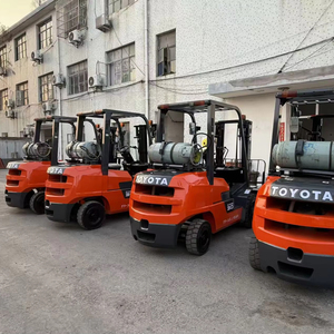 Minicargadora usada japonesa ORIGINAL diésel/gasolina/eléctrica T-O-Y-O-T-A TCM MITSUBISHI de 2.5/3/5/7/10/15/16/25/30 toneladas para puerto - Product Image 1