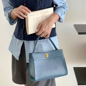 New Simple Fashion Hand Bags <b>Square</b> Solid Mini Tote Bag PU Luxury Versatile Shoulder Bags for Women 2025 - Product Image 2