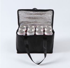 Bolsa Refrigerante Portátil, Enfriador de Latas Aislado para Playa, Picnics, Viajes por Carretera, Entrega de Comida y Bebidas, Picnics - Product Image 3