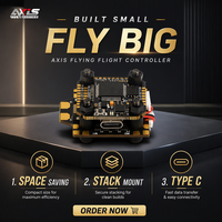 Axisflying Argus Mini F7 40A 4-6S FPV Drone Stack 20x20mm MPU6000 16MB Blackbox BLHeli32 Flight Controller ESC Combo