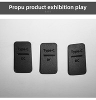 Bouchons anti-poussière noirs pour ordinateur portable, compatibles avec les modèles USB en silicone non standard, plusieurs spécifications disponibles