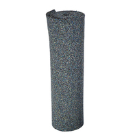 Rouleau de caoutchouc en mousse acoustique résiliente de 3mm à 20mm Isolation sonore des sols flottants Tapis en caoutchouc Matériaux d'insonorisation