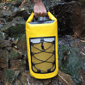 Bolsa Impermeable de Malla de PVC para Buceo y Rafting, Bolsa Multifuncional con Cordón, Bolsa Seca para Natación - Product Image 5