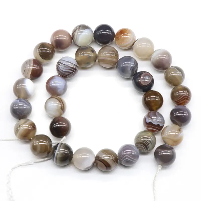 Wholesale 4mm 6mm 8mm 10mm 12mm Persian Gulf Agate Loose Bead Natural Stone Round Beads for DIY Jewelry Making