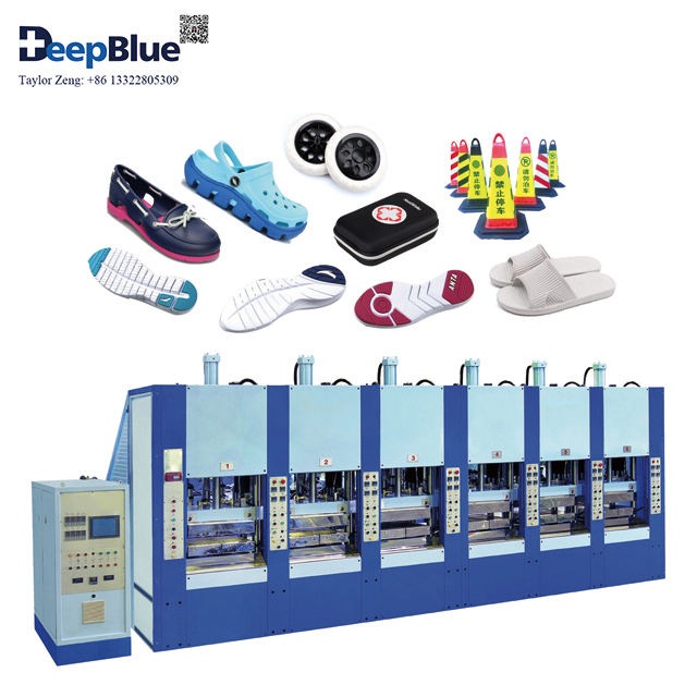 EVA Shoe Injection Moulding Machine Plastic EVA Injection Molding Machinery One Colors EVA Sole Slipper Sandal Shoes Making