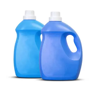 Tùy chỉnh 5L 1.32 gallon đào nhựa HDPE giặt chất tẩy rửa chai