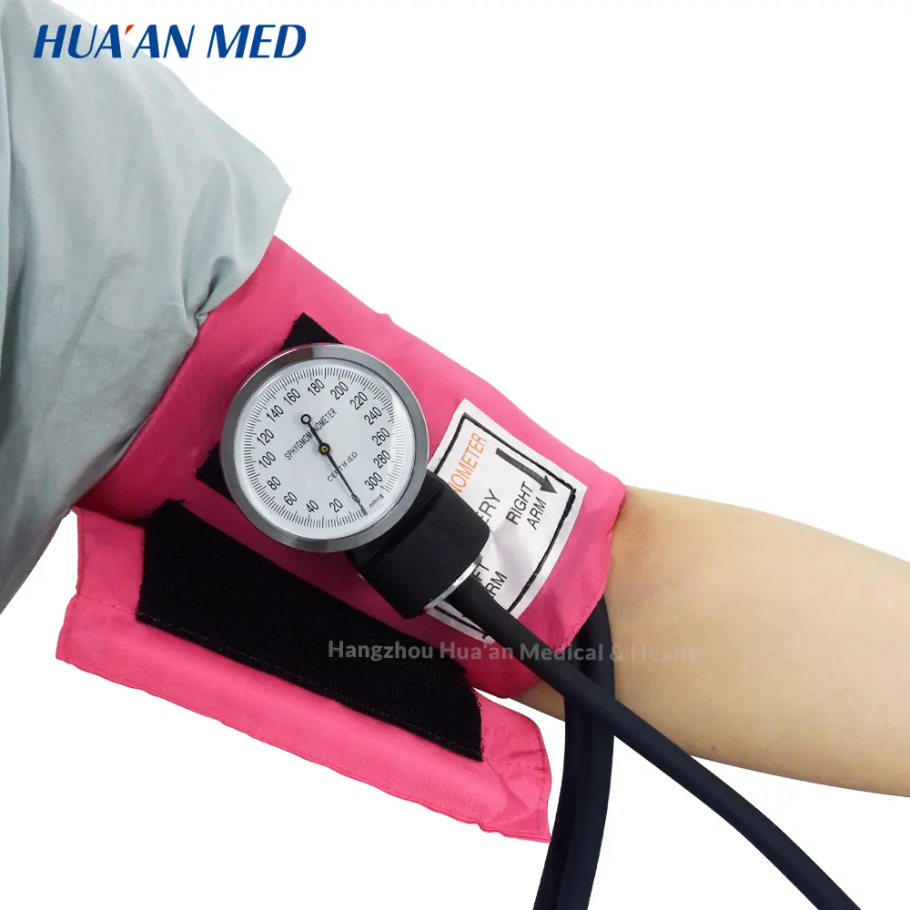 Tensiomètre médical de contrôle de la pression artérielle HUAAN tensiomètre anéroïde du bras supérieur avec stéthoscope