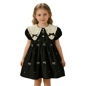 Black Lace Dress Kids - High Quality Children's Clothing