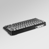 SAMDI nouveau produit 80 touches sans fil rvb clavier de jeu mécanique joint clavier avec bouton