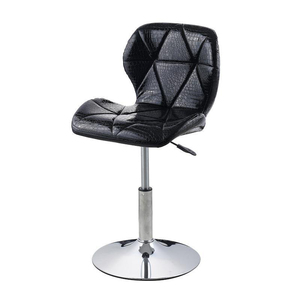 מודרני מלון כיסאות מסתובב עור מפוצל קפה כיסא דלפק שרפרף אלגנטי בר שרפרף עם חזרה Taburete דה mostrador - Product Image 3