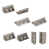 Base coulissante de fixation en acier inoxydable usinée CNC 5 axes sur mesure, pièces OEM ODM d'usine