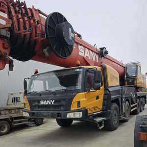 High Efficiency Second Hand Sany 160t All Terrain Mobile <b>Crane</b>, Low Hour Heavy Duty Lifting Equipment - Product Image 1