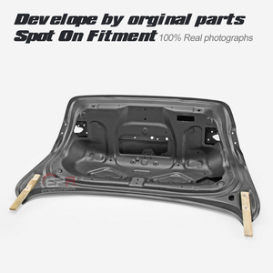 2016-2020 Infiniti Q50 V37 EPA Tipo Lujo, Decoración Trasera de Fibra de Carbono para Maletero con Fácil Instalación para Facelift (Marca EPR) - Product Image 3