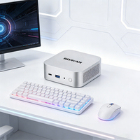 Mini PC AMD Ryzen 5 6600H 16G LPDDR5 NVMe SSD, Mini Computadora de Escritorio con WiFi 6 para Oficina en Casa/Negocios/Educación/Juegos Ligeros