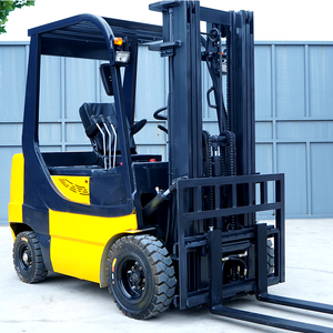 מפעל סיטונאי מחיר ידני מלגזה 3 טון גובה להרים 3-6 מ 'מלגזה מיני מלגזה חשמלי מיני מלגזה חשמלי למכירה - Product Image 4