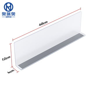 Pembatas Rak Supermarket Bentuk L Magnetik PVC Kustom Grosir, Ramah Lingkungan, Food Grade, Rak <span class=keywords><strong>Display</strong></span> - Product Image 3