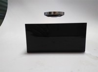 Exhibidor Levitante Inalámbrico Negro Moderno con Batería de Litio Preensamblada, Capacidad Máxima de 500g Peso Levitante