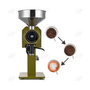 Electric Industrial Professional Coffee Bean Grinder Manual Cafe Grinding Machine Commercial Espresso Mill Coffee Grinder