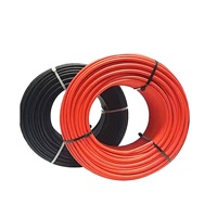 Detchuan PV1-F 2,5mm 4mm 6mm 8mm 10mm 16mm 25mm 35mm Verzinnter Kupferleiter Vernetztes Polyethylen XLPE Photovoltaik-Kabel