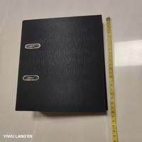 Suministros de Papelería de Oficina, Producto de Archivo, Carpeta Archivadora de Palanca Tamaño A5 Corta de 2.5 mm con Clip Extraíble de 3 Pulgadas