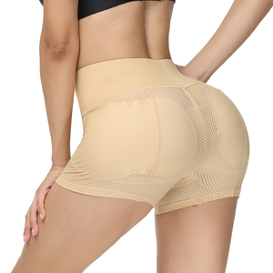 Braguitas bóxer de control de abdomen con almohadillas de esponja, realzadoras de cadera, faja moldeadora de cintura alta sin costuras, realzador de glúteos, lencería sexy - Product Image 2