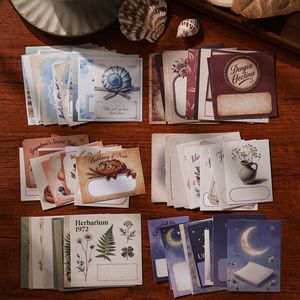 Lot de 15 autocollants de la série « Anciens rêves et <span class=keywords><strong>petits</strong></span> <span class=keywords><strong>poèmes</strong></span> », décorations vintage de style européen pour bullet journal - Product Image 4