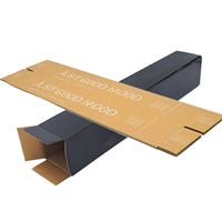 Boîte en carton LED personnalisée, tube extra long, emballage en carton long et fin, boîte d'expédition pour envoi express