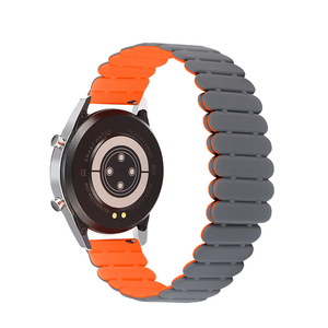 Nouveau design bracelet de montre magnétique en bambou pour <span class=keywords><strong>Huawei</strong></span> Fit 3 bracelet bracelet de montre magnétique réglable en silicone souple - Product Image 4