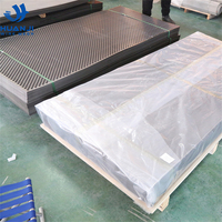 Tôle perforée en acier inoxydable 316 à gros trous ronds de 5 à 20 mm avec surface passivée pour grilles de ventilation