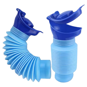 Bouteille de <span class=keywords><strong>toilette</strong></span> portable pour homme et femme de 750 ml, pot à pipi, bouteille d'urine réutilisable, urinoir d'urgence pour le <span class=keywords><strong>camping</strong></span>, la voiture, les voyages, la circulation - Product Image 2