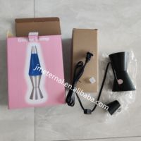 Noël changeant Led nouveauté sensorielle humeur bulle eau Tube lampara de mesa Table lave lampe à eau