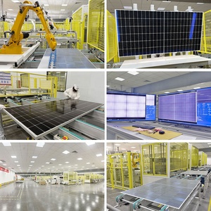 Đức bifacial năng lượng mặt trời tấm điện 440W 450W 455W hjt quang điện năng lượng mặt trời bảng điều khiển tất cả các màu đen Mono PV mô-đun giá - Product Image 3