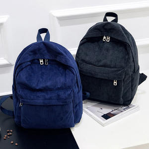 Mode personnalisée sac à dos de voyage portable unisexe simple pour hommes sac à dos d'école décontracté pour adolescents grand sac à dos en toile - Product Image 4