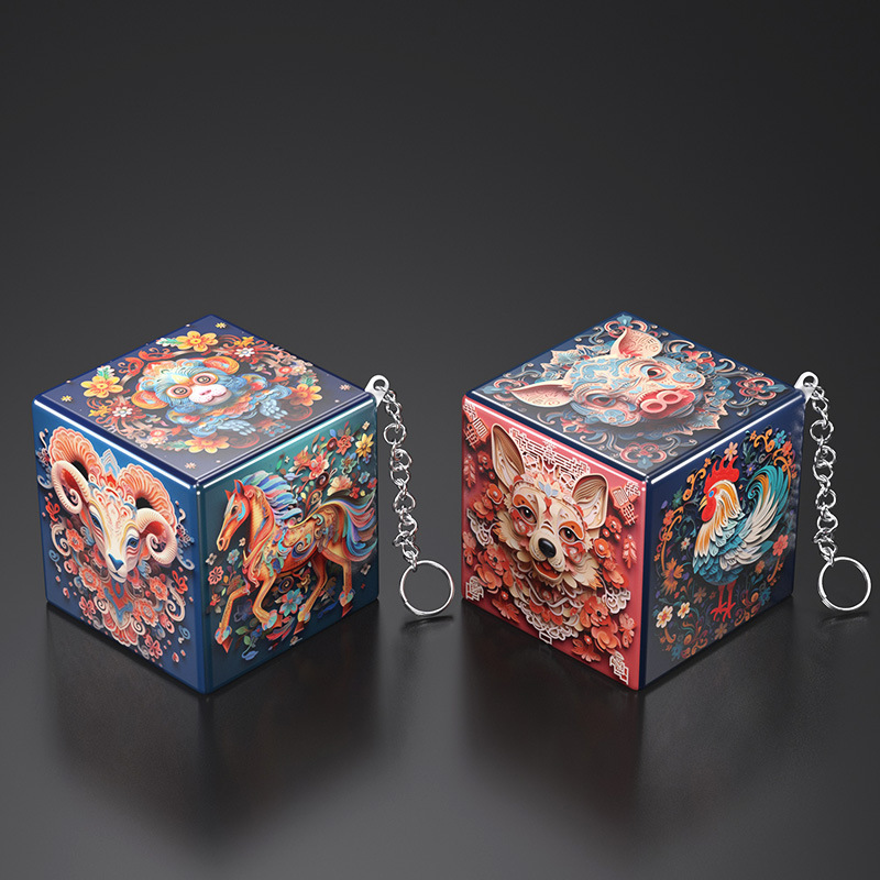 Impresión de cubos de Rubik de primer orden.