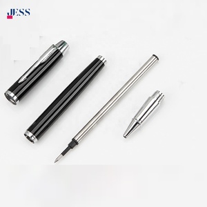 Juego de bolígrafos de regalo de fábrica de alta calidad 2024, bolígrafo de rodillo de Metal con recarga de tinta de Gel, ancho de escritura de 0,5mm para cajas de juego de bolígrafos de recuerdo - Product Image 6