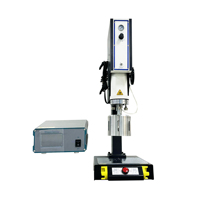 Machine de soudage plastique à ultrasons 20 kHz 220 V pour couvercles de bouteilles d'huile, puissance réglable