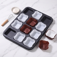 Gobelets en papier jetables de qualité alimentaire pour cupcakes, muffins, gâteaux et pâtisseries