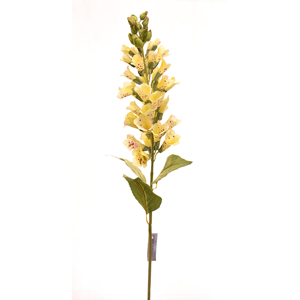 Flores de dedalera blancas artificiales, tallos en aerosol, flores de boda DIY, ramos de novia de seda, centros de mesa de boda - Product Image 6