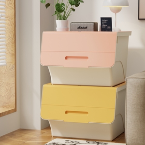 <span class=keywords><strong>Scatola</strong></span> di Stoccaggio Moderna ed Ecologica in Plastica PP con Capacità Superiore a 35L per Scarpe e Vestiti, Organizzazione Multifunzionale per la Casa - Product Image 6